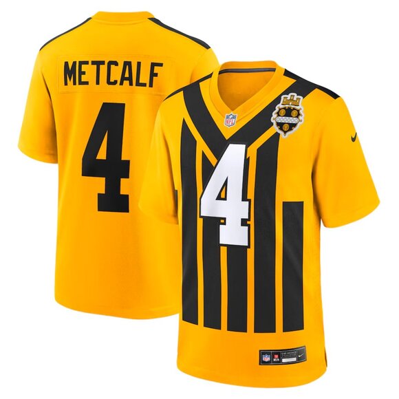 Mens Youths Kids Womens DK Metcalf Gold 1933 Stitched Jersey